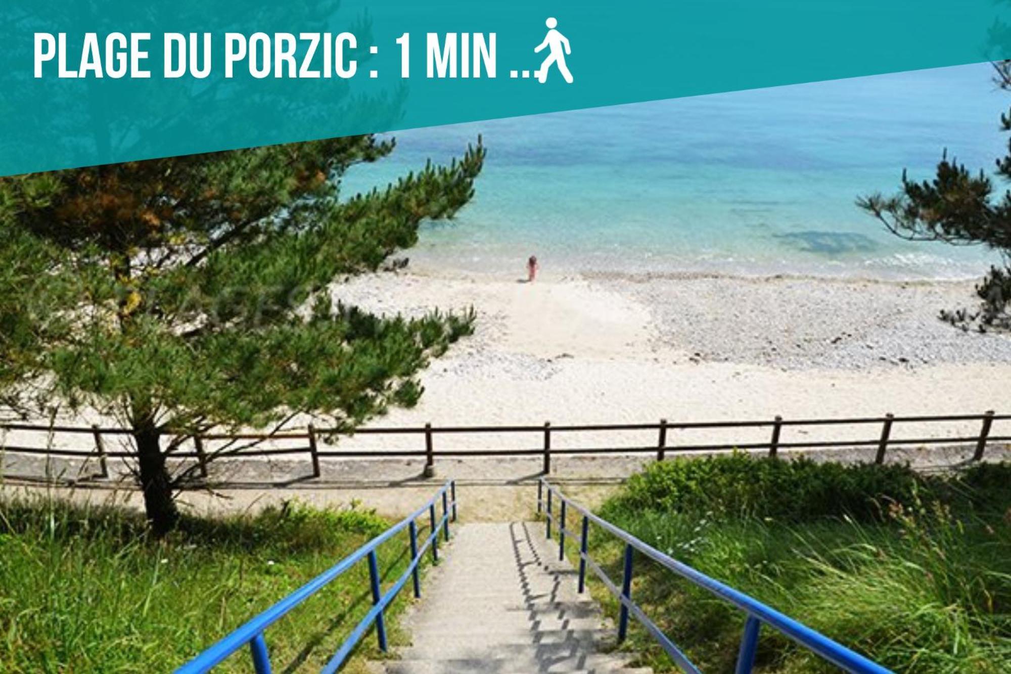 Ty Dany-Wifi-Plage A Pieds Crozon Bagian luar foto